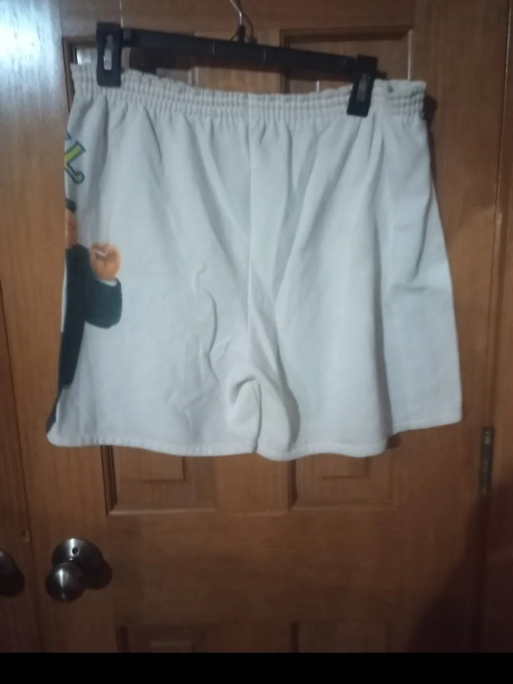 Graphic Smoking Camel Bottoms in White